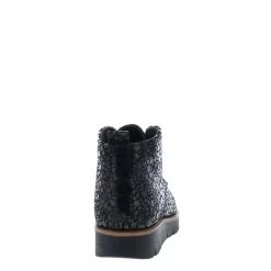 Cypres Lyncke Dames Veterschoen Black Capel