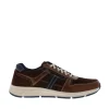 Cypres Wester Heren Sneaker Waxy Crunch Brandy