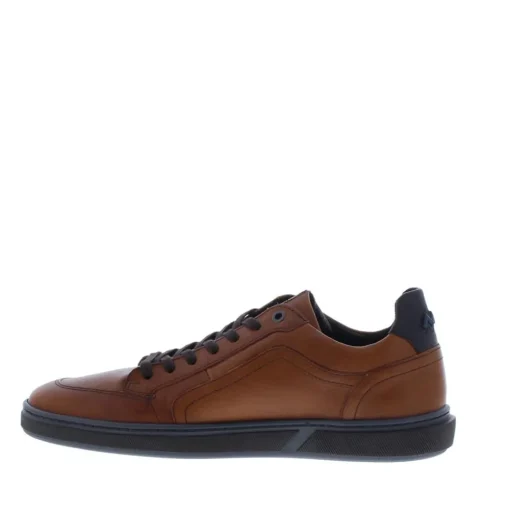 Floris van Bommel Terri Heren Sneaker Leer 23-03 Cognac