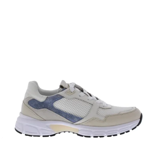 Gabor Dames Sneaker G 23 weiss/panna/blue
