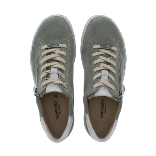 Hartjes Phil Dames Veterschoen Khaki