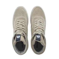 Maruti Mona Dames Mid Sneaker Suede Beige Pixel Off White