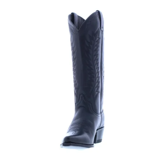 Sendra 17605 Dames Western Laars Salvaje Negro